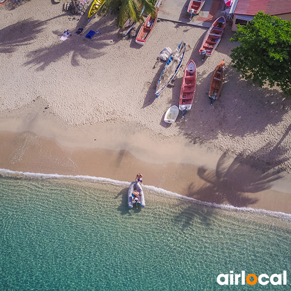 Plage nudiste martinique