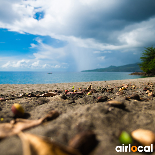 Plage sud martinique