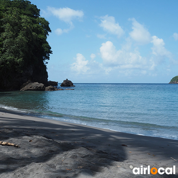 Paysage martinique plage