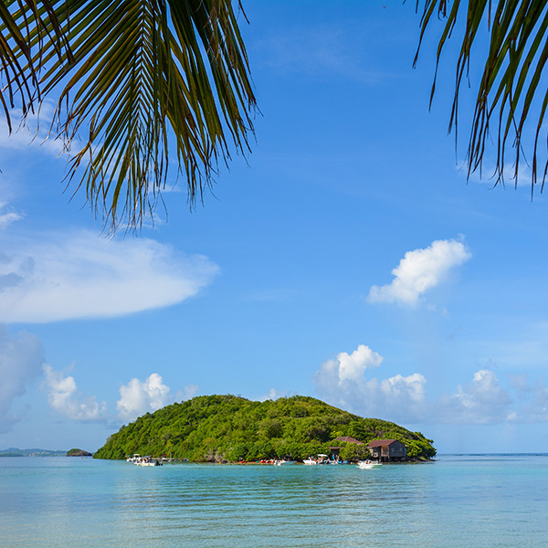 Plage nord martinique