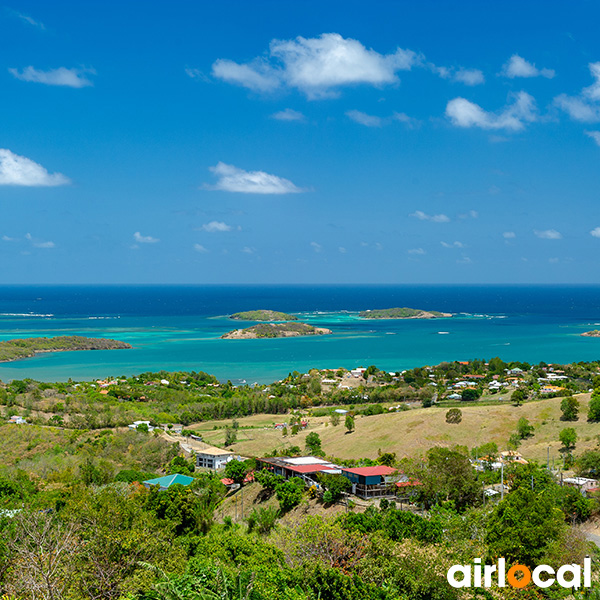 Carte plage martinique