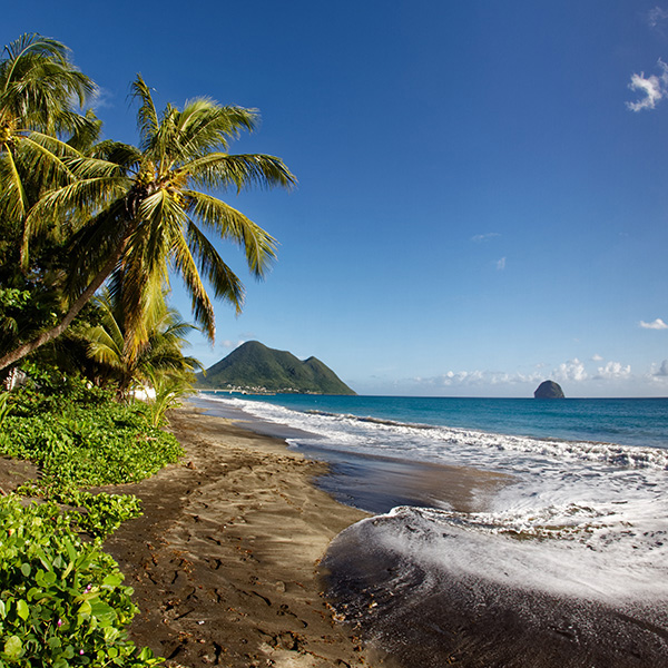 Plage des surfeurs martinique