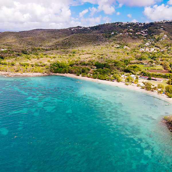 Plage des surfeurs martinique