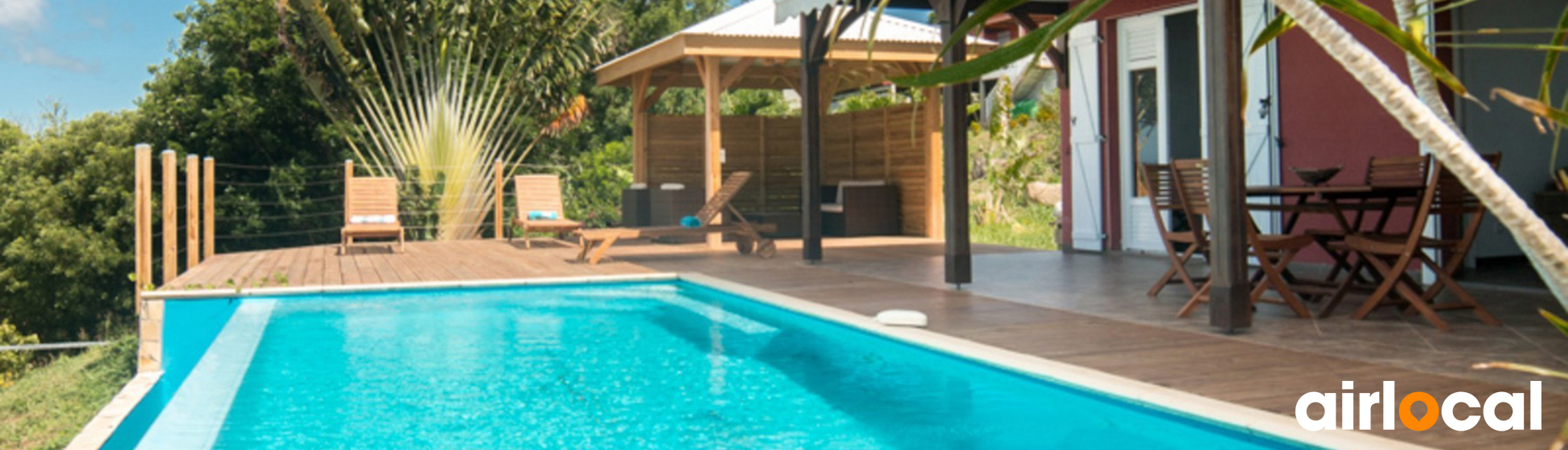 Maison de vacances martinique pas cher avec piscine