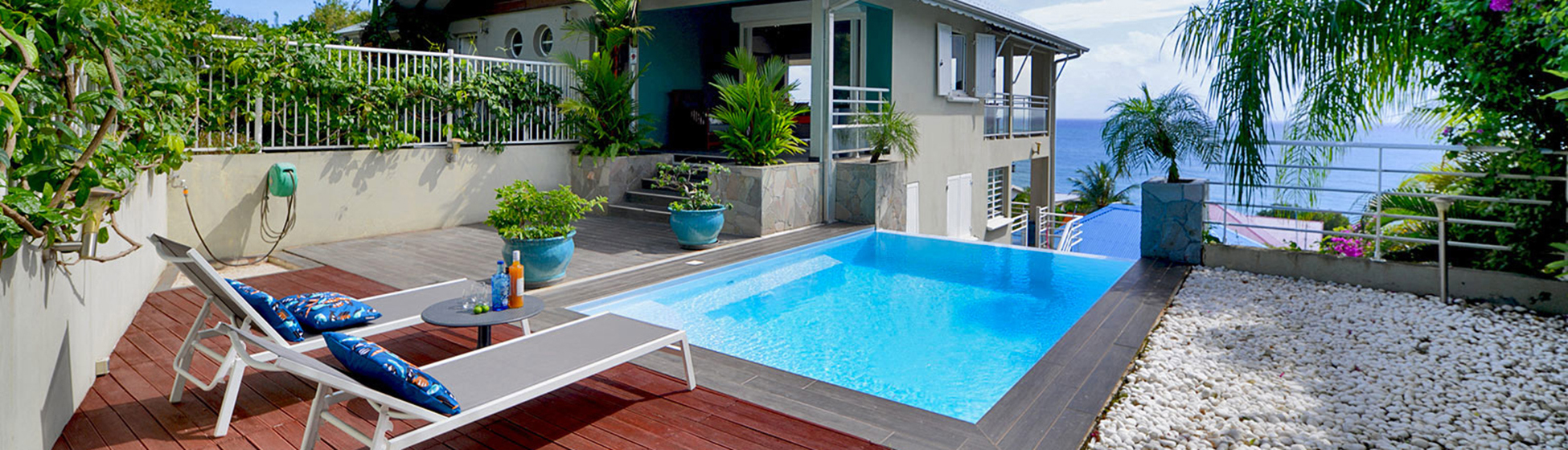 Location maison avec piscine martinique