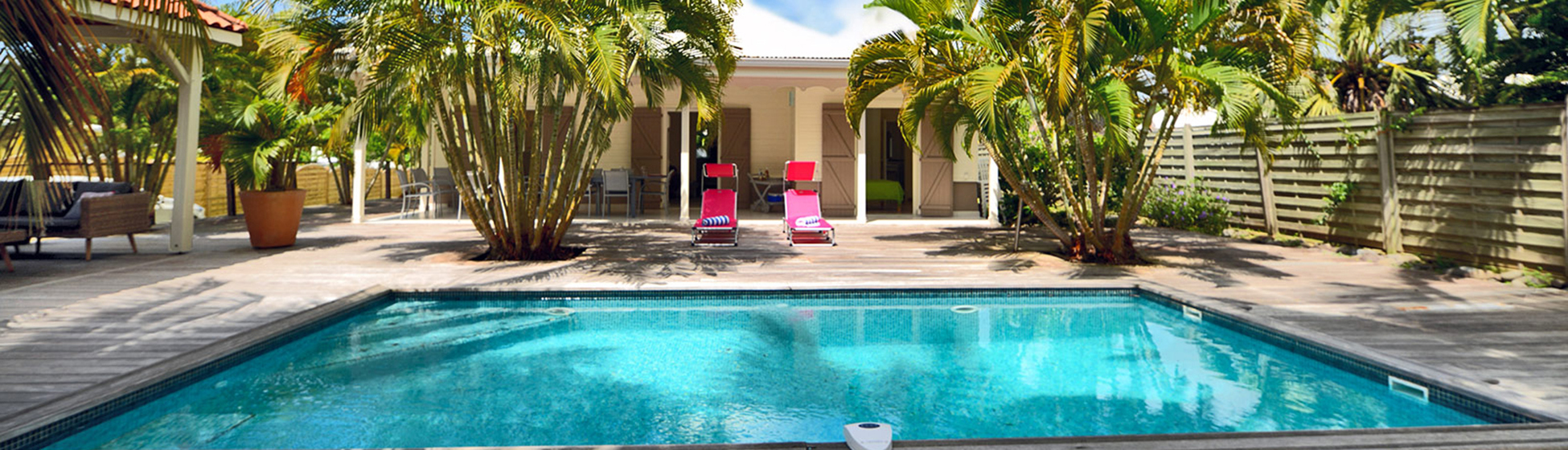 Maison de vacances avec piscine martinique