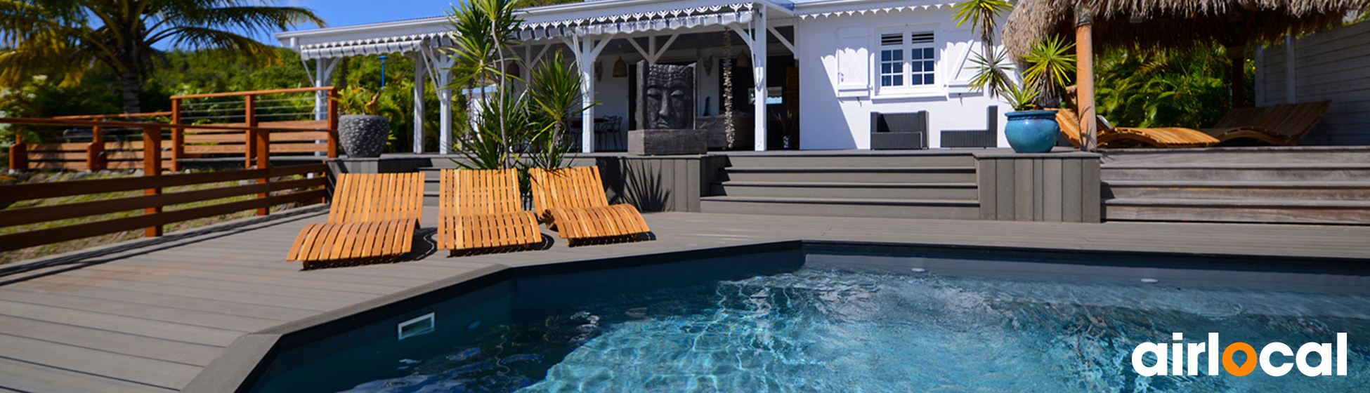 Location maison vacances avec piscine privée pas cher martinique