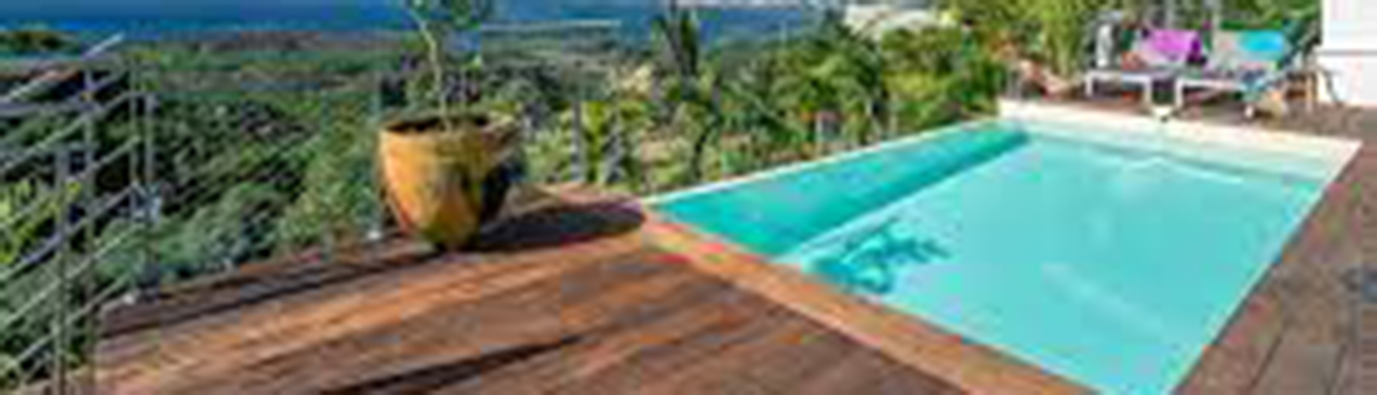 Maison de vacances avec piscine martinique