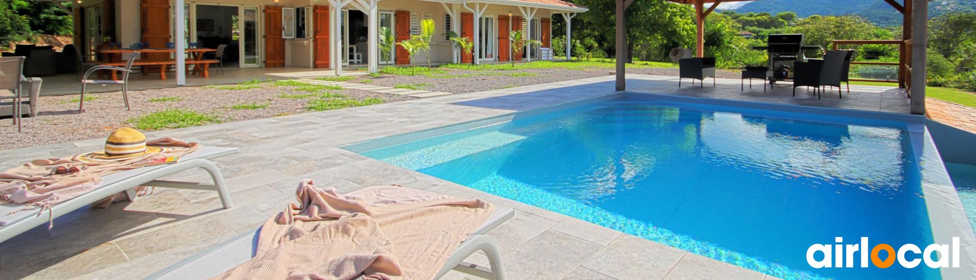 Location maison vacances avec piscine privée pas cher martinique