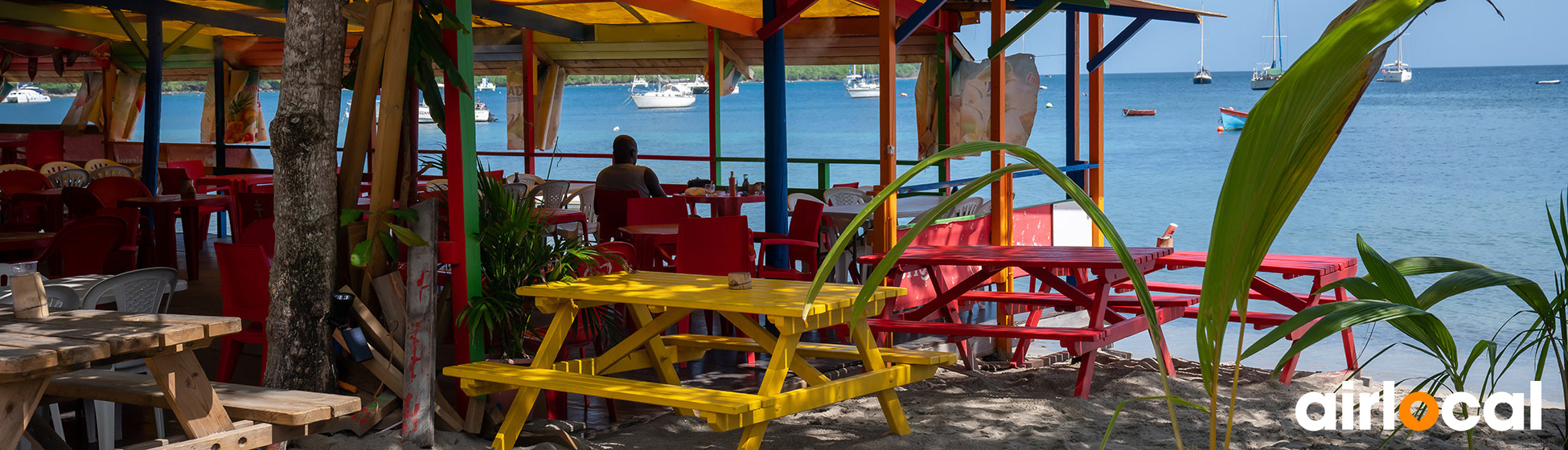 Restaurant plage des salines martinique