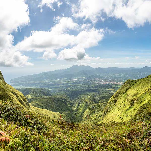 Randonnee montagne pelee martinique