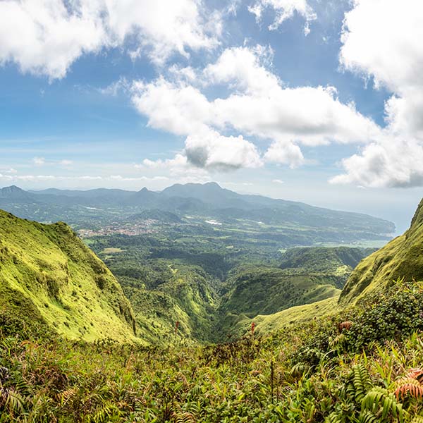 Randonnee montagne pelee martinique